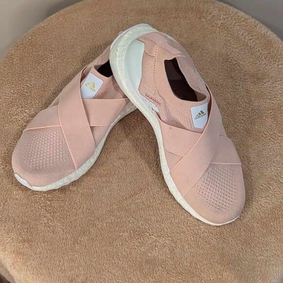 Adidas Size 7.5 Pink Women's Ultraboost 5.0 DNA Running Vapour Sneakers - Picture 8 of 10